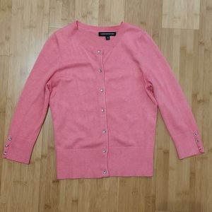 EUC EXPRESS DESIGN Pink Cardigan Sweater XS